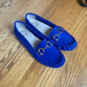 C. Wonder Suede Driving Moccasin